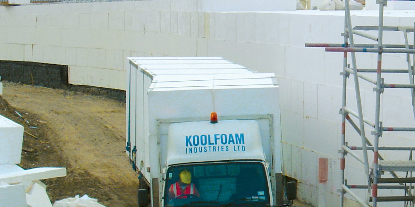 Geofoam structural fill installation for a commercial project in Auckland