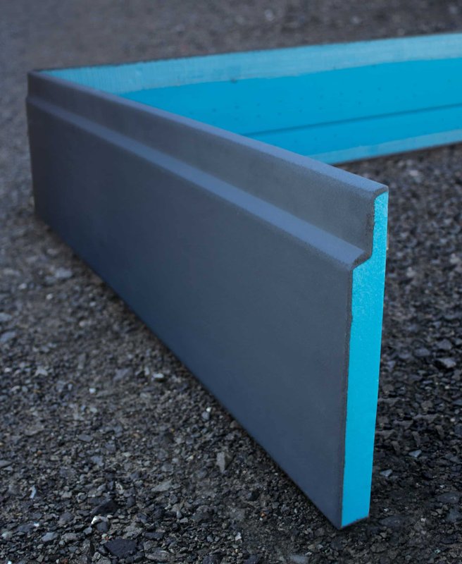 koolfoam slab edge post pour/retrofit